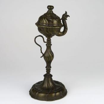 Lampe - Zinn - 1900